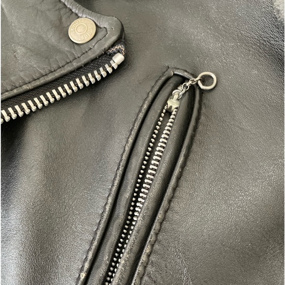 Schott NYC Perfecto 618 Steerhide motorcycle jacket size 36 USA - Picture 6 of 15